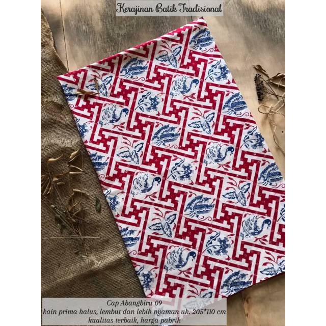 Kain Batik Cap Set Batik Jarik Kebaya