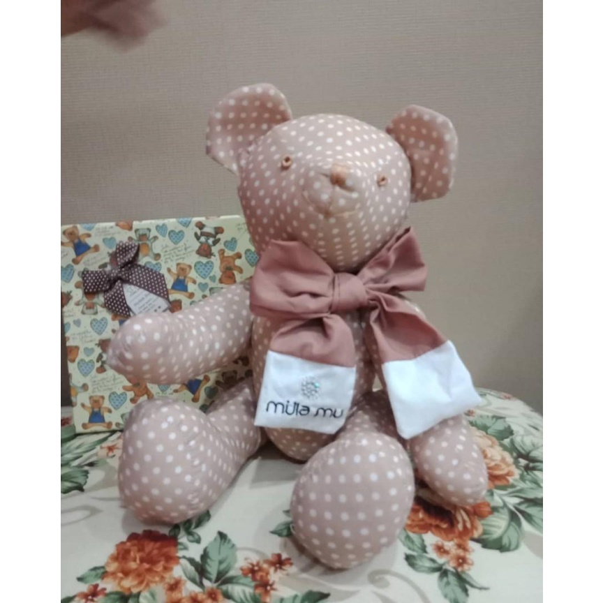 Boneka Teddy Bear Putar brand Mula Mu Impor