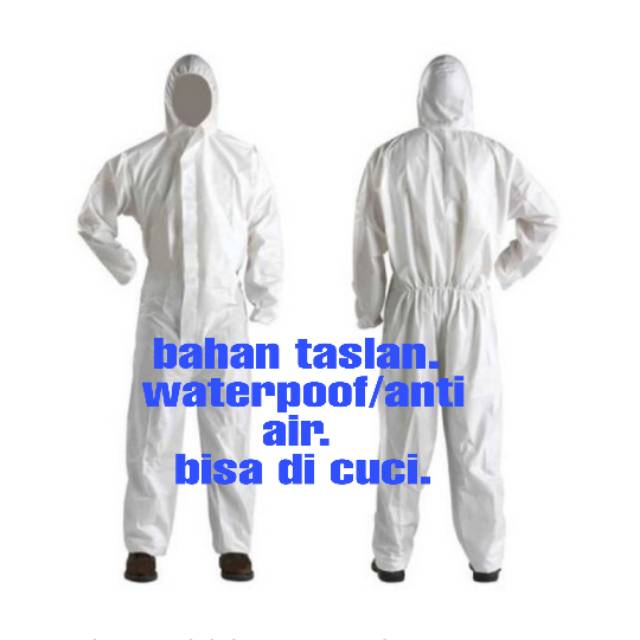 Baju apd bahan waterpoof  taslan