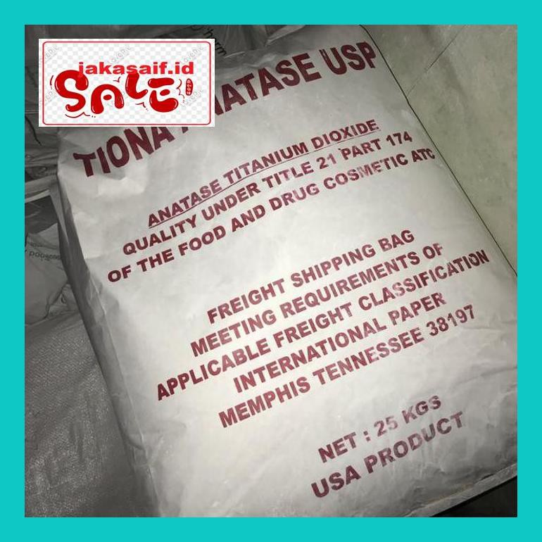 

S5085D0Yh Pemutih Makanan Food Grade, Titanium Dioxide, Tio2 (1 Kg) D5Uuty