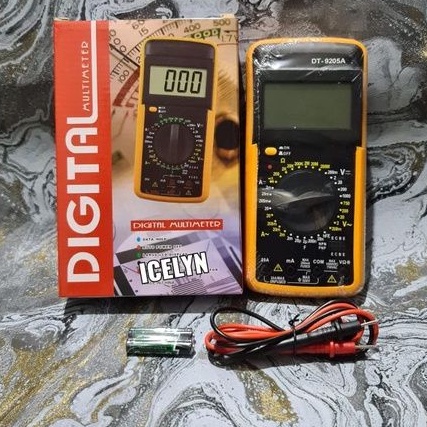 Multi Tester Digital DT-9205A