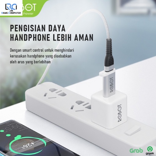 Robot RT-OTG01 Micro USB to Type-C USB-C Small &amp; Portable OTG Adapter