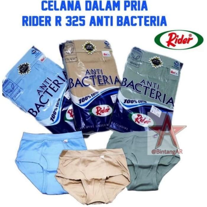 Viol Celana Dalam Pria Rider Anti Bacteria R325B / Cd Rider Satuan