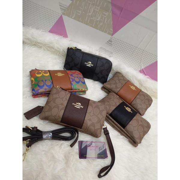 Handbag &amp; Slempang 2 Sleting Kode 1910 Premium