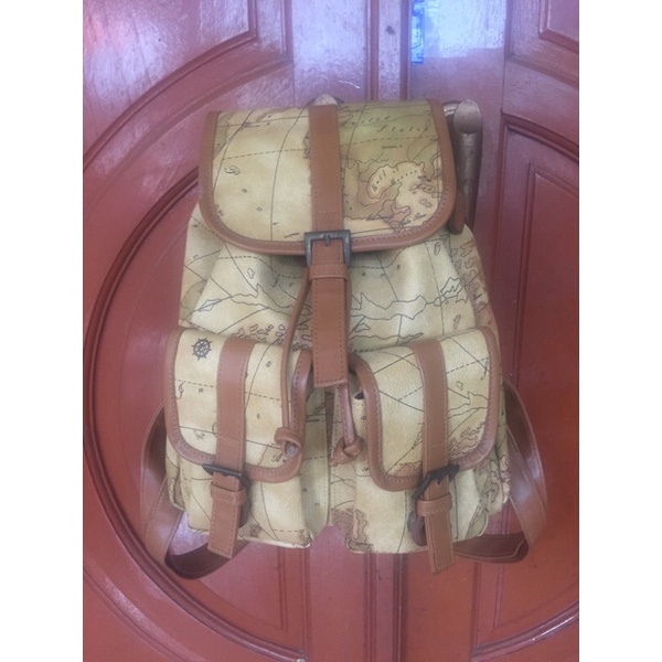 Preloved tas ransel peta buat mamii