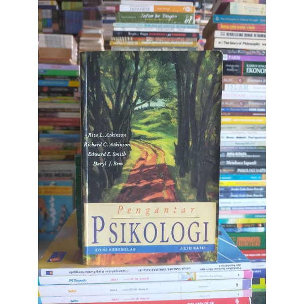 Buku Original : Pengantar PSIKOLOGI edisi kesebelas jilid 1 - Rita L. Atkinson