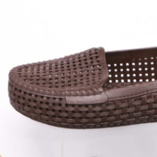 SEPATU KARET WANITA SEPATU KARET FLAT PEREMPUAN SEPATU KARET TERBARU YUMEIDA-COKLAT 3101