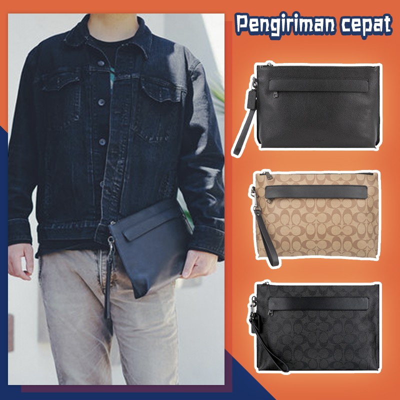 Clutch Coach / F29508 original / Tas Pria / Clutch / Kapasitas besar /  tas tangan pria Clutch