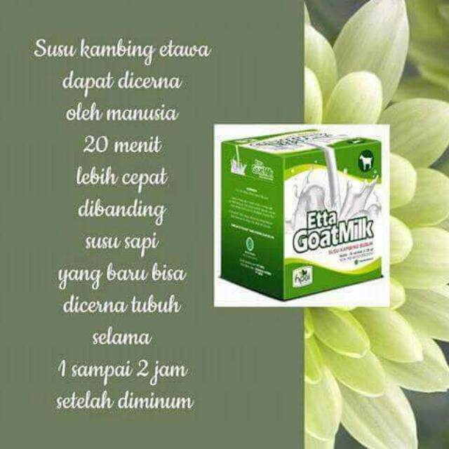 

Susu Etawa HPAI