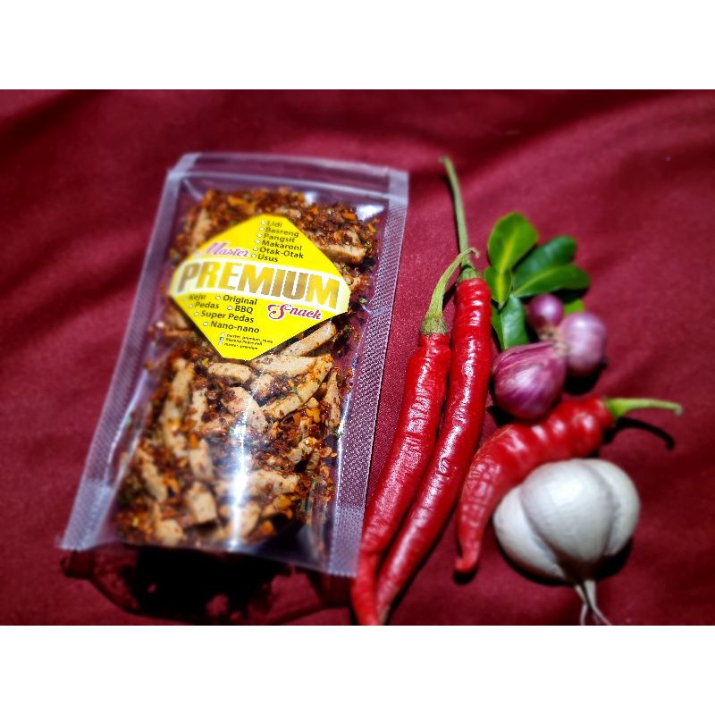 

BASRENG PEDAS DAUN JERUK RASA PREMIUM 100gram HOME-MADE