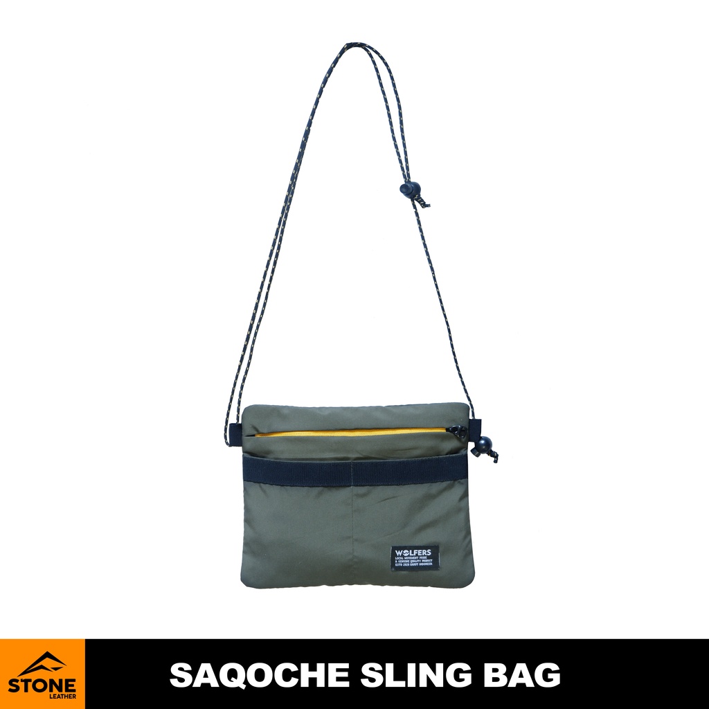 TAS SELEMPANG SACOCHE WO-SEQOUT POLYESTER