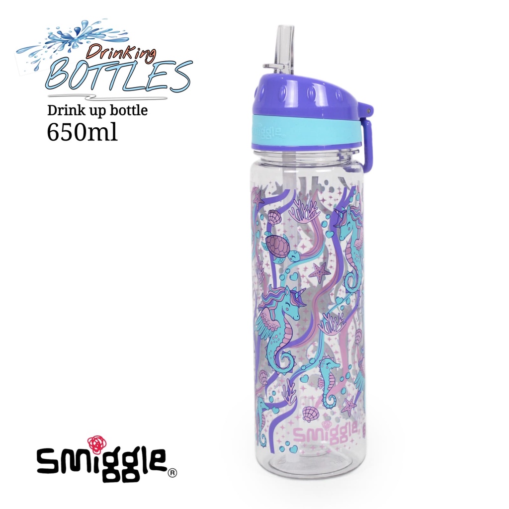 Botol Minum Smiggle Ori Drinking Bottle 650ml