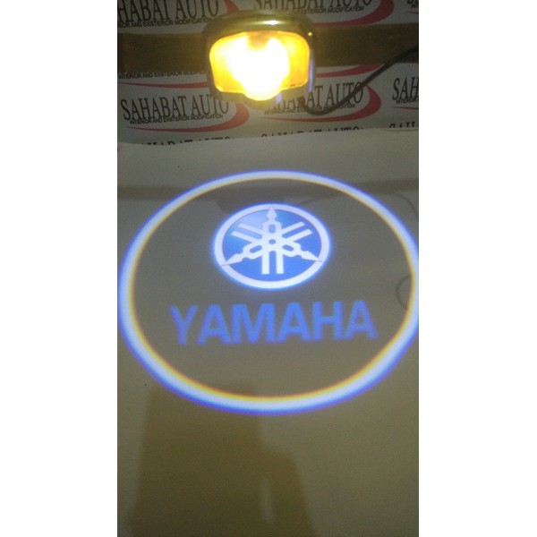 Lampu Sorot Logo Yamaha Gost Shadow Door