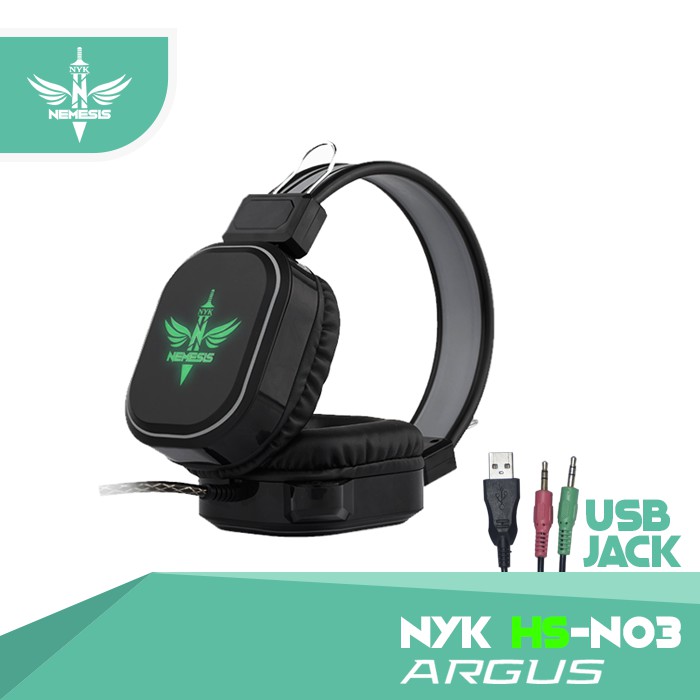 HEADSET GAMING PRO NYK ARGUS HSN-03