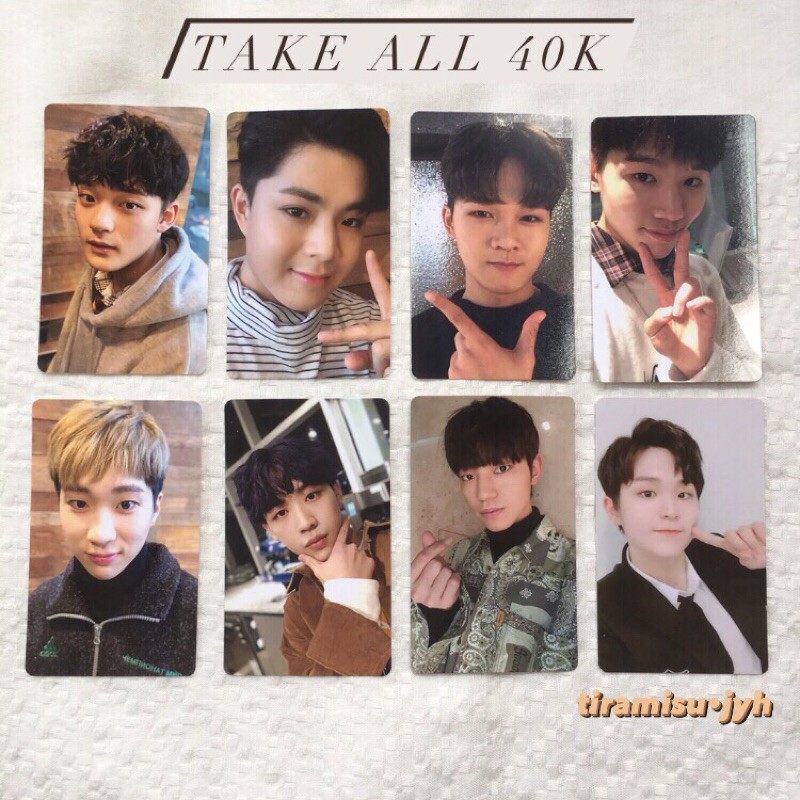 UNDER NINETEEN Under19 OT57 Official Photocard PC Performance Team Official Kpop Murah SET