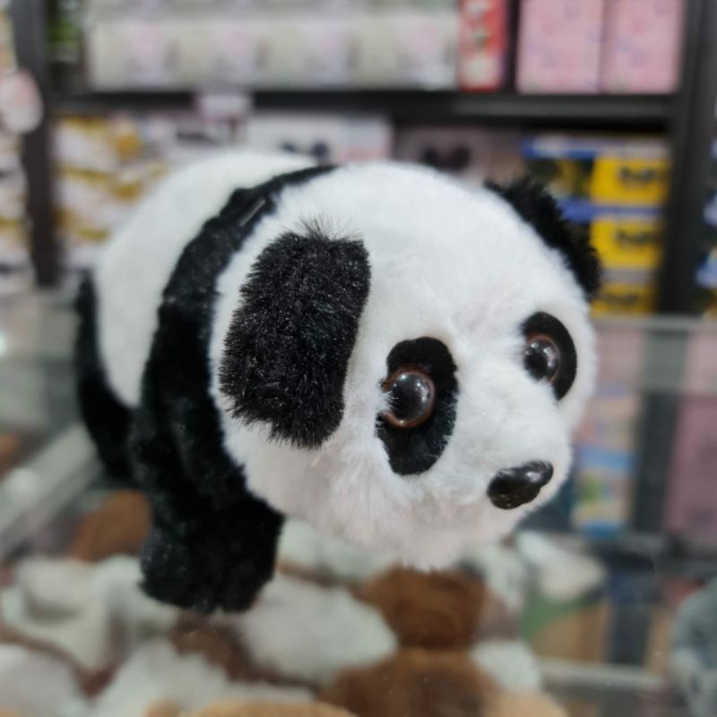 Boneka Panda Lucu Bisa Berjalan Dan Bersuara Dengan Tenaga Baterai