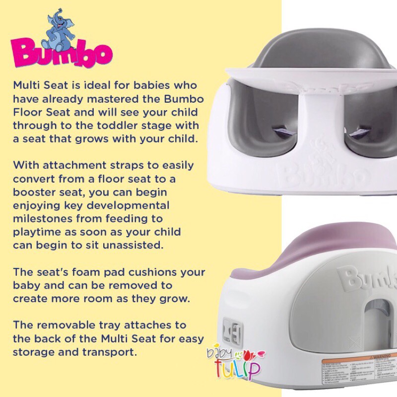 Bumbo Multi Seat booster seat