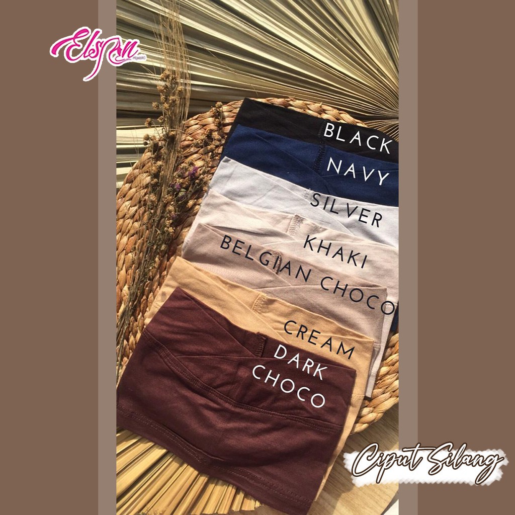 Ciput Silang bahan spandek