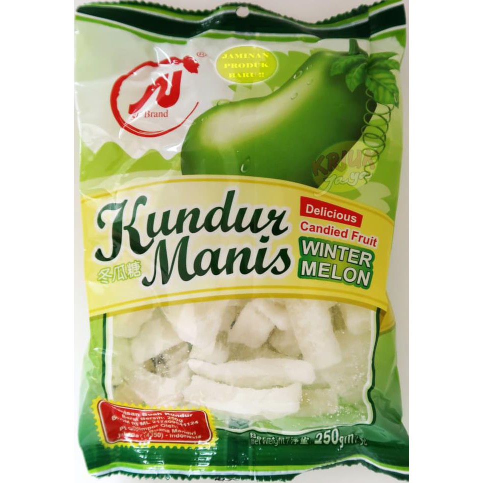 

Buruan Beli] Manisan Buah Kundur Kering - Winter Melon