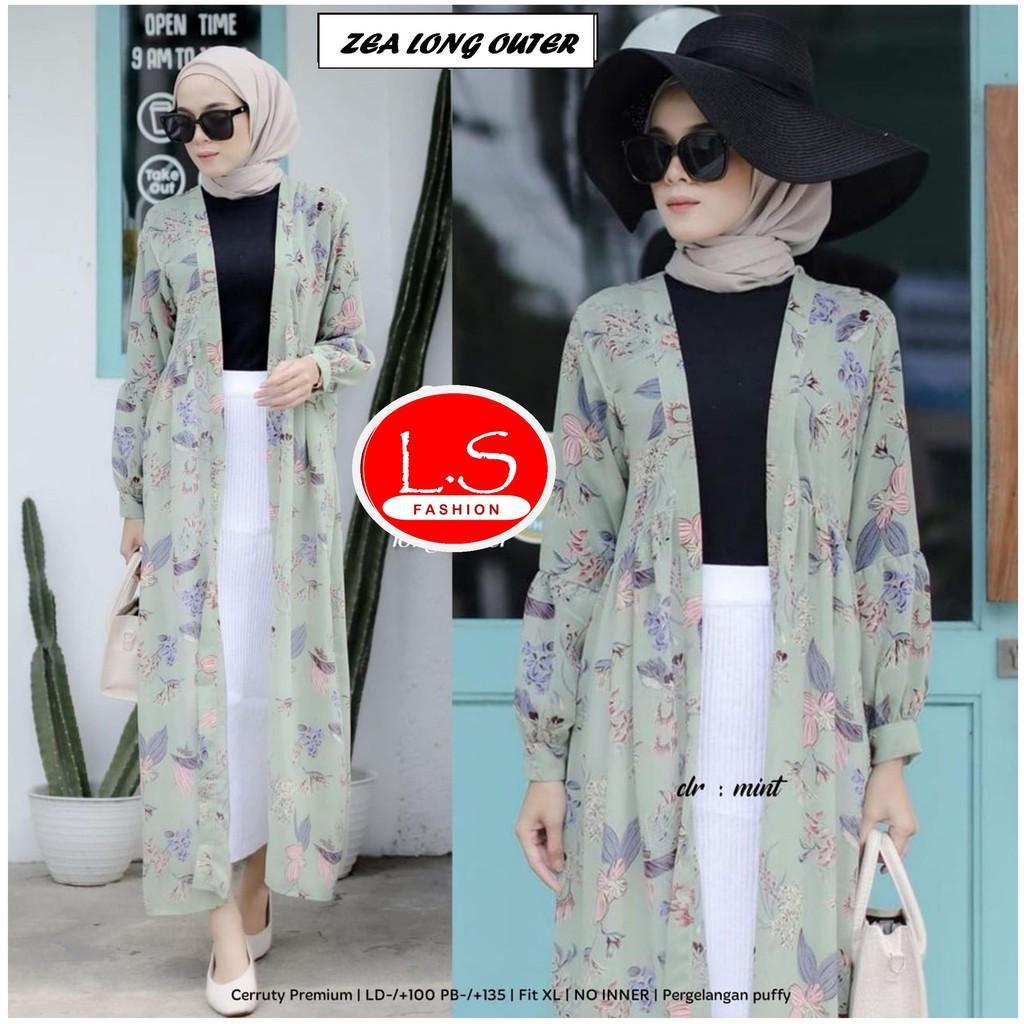 long Outer kekinian "ZEA LONG OUTER" long outer ceruti premium ld -+120cm pjg -+134cm