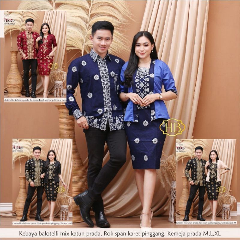CITRA COUPLE BATIK NATAL / COUPLE NATAL PRADA / COUPLE PRADA / COUPLE BATIK NATAL PRADA / BAJU KONDA