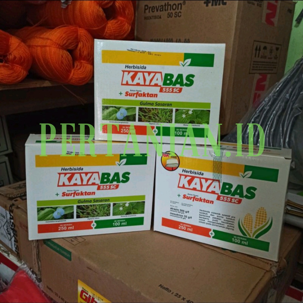 Herbisida KAYABAS 555SC + surfaktan 1liter