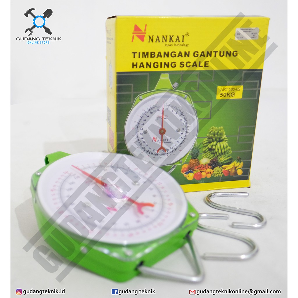Timbangan Gantung 50Kg NANKAI Hanging Scale 50 KG