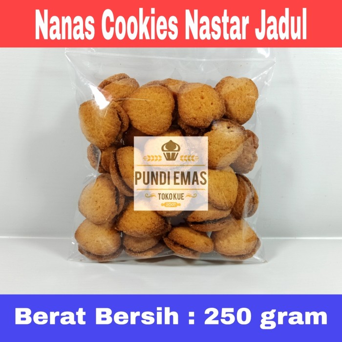 Nastar Hati / Nanas Cookies / Kue Nastar Jadul Bentuk Love Kiloan 250 Gram