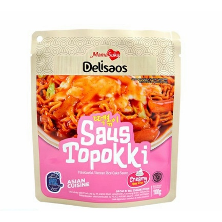 

Mama Suka Delisaos Saus Topokki Rasa Krim 100 g