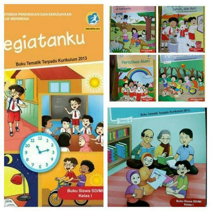 Promo Buku Sd Kelas 1 Tema 3 Sd 8 - Paket 6 Buku