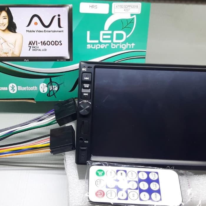 Avi 1600Ds Double Din Mirror Link Fortuner