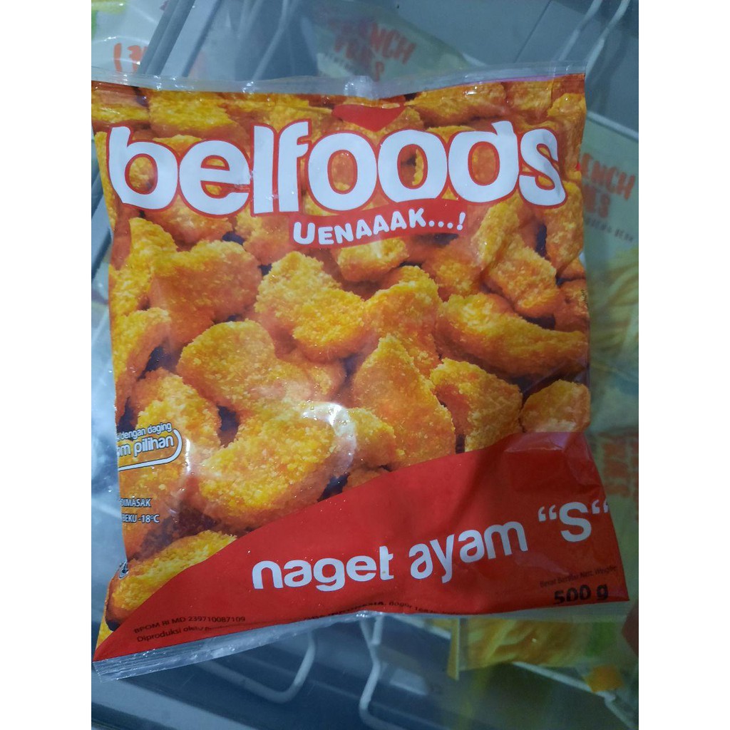 

BELFOODS NUGGET S 500 GR