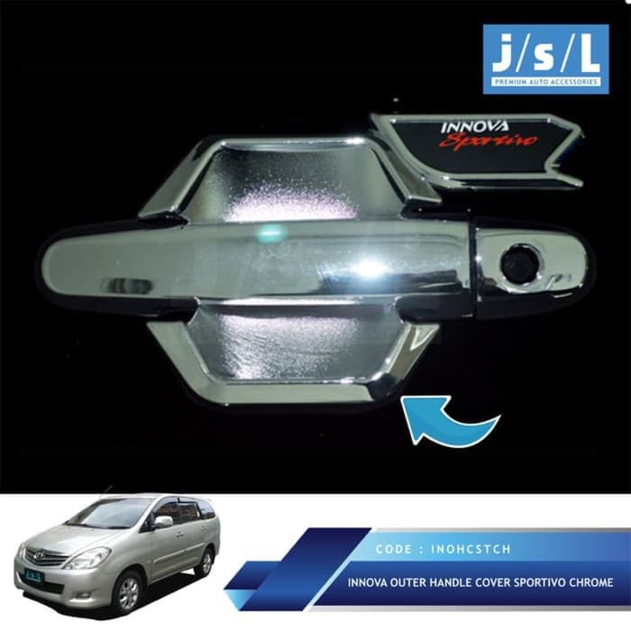 Kijang Innova Outer Handle Sportivo Chrome/Aksesoris Kijang Innova