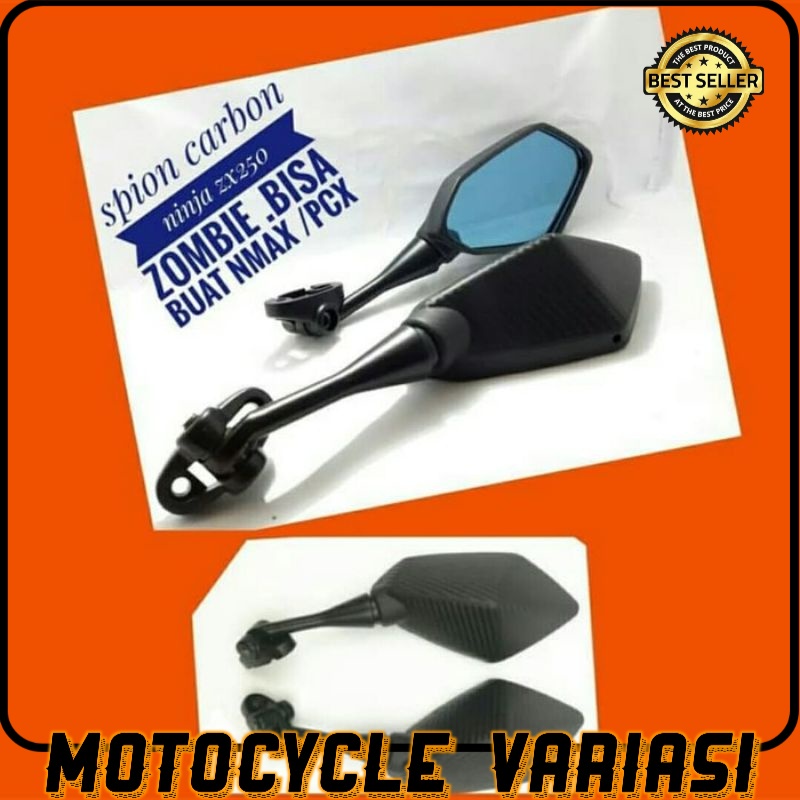 Spion model ninja carbon nmax pcx adv cbr 150 gsx r15