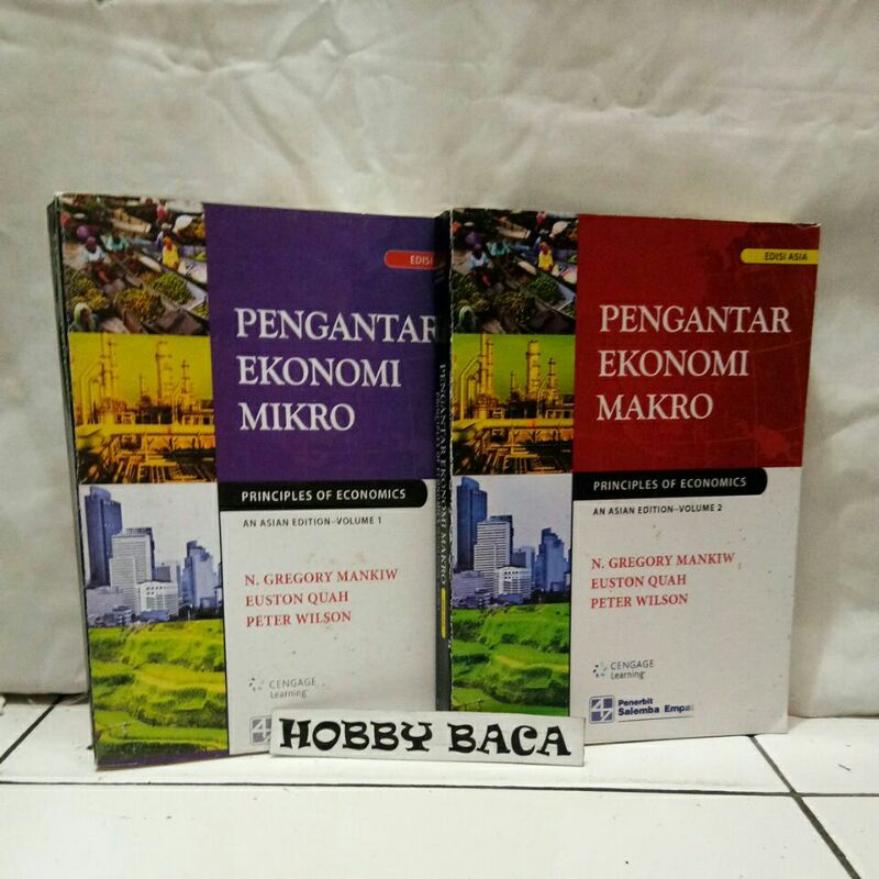 Jual Pengantar Ekonomi Mikro Dan Makro Edisi Asia Jilid 1&2 (1 Paket ...