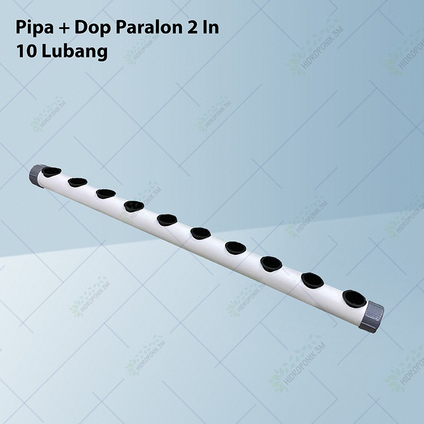 Pipa Hidroponik 10 Lubang - 2 In