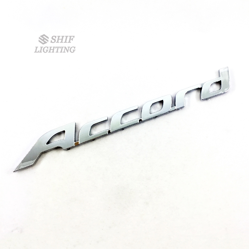 Stiker Emblem Motif Huruf ABS untuk Mobil Honda Accord