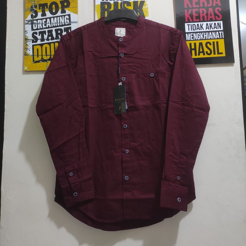 TB BAJU KEMEJA KOKO KEMKO PRIA LENGAN PANJANG KANCING FULL TWILL ORIGINAL TERBARU SAJUAK