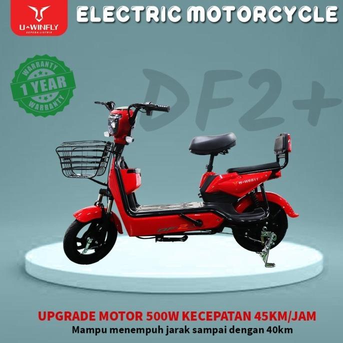 Murah Sepeda Listrik Ebike Dragonfly Dragon Fly 2 + Df2 Uwinfly 500W