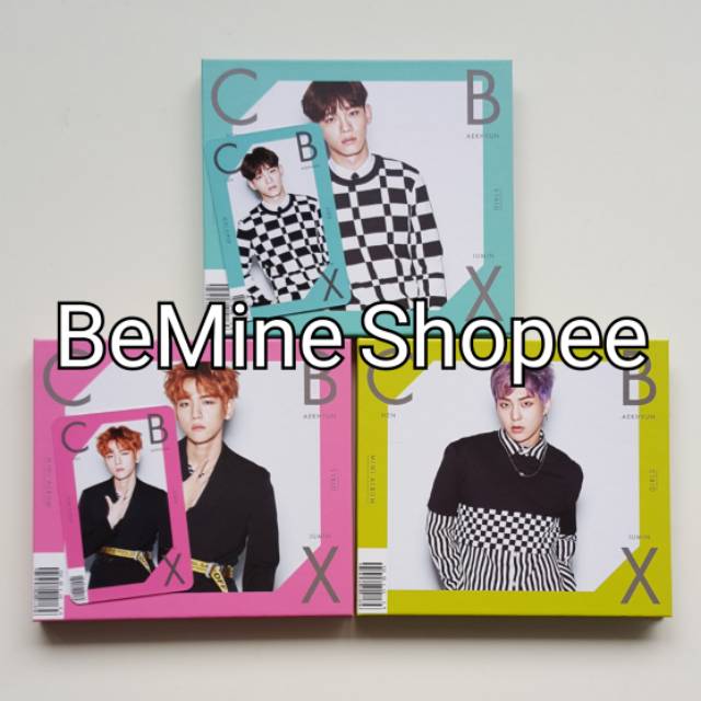 EXO CBX GIRLS JAPAN ALBUM CHEN BAEKHYUN XIUMIN JONGDAE PHOTOCARD