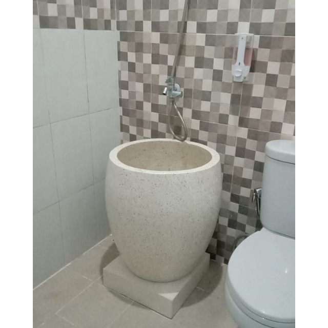 gentong teraso / bak mandi teraso