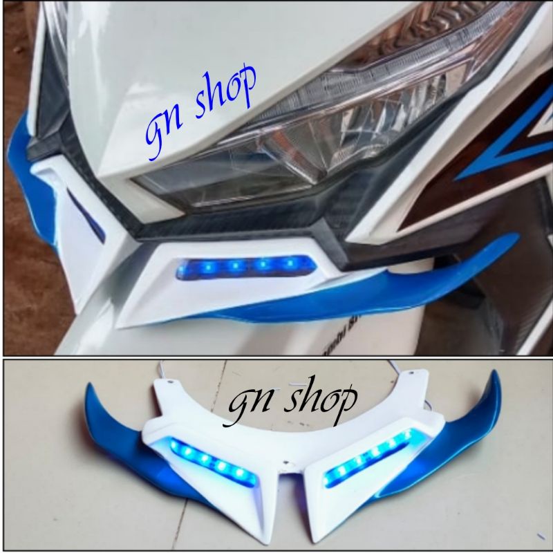 winglet vario 125-150 old plus LAMP LED vario tahun 2015-2018