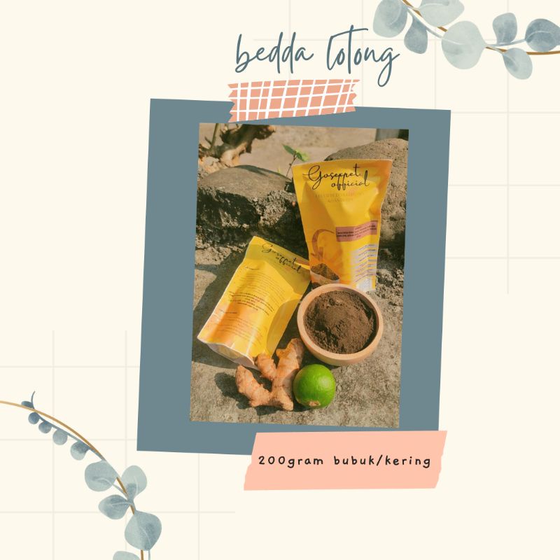 Bedda Lottong 200gr bubuk