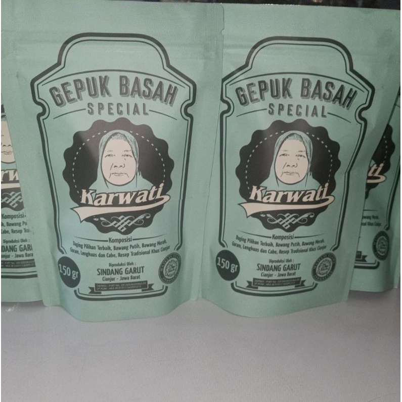 GEPUK BASAH KARWATI 150GR