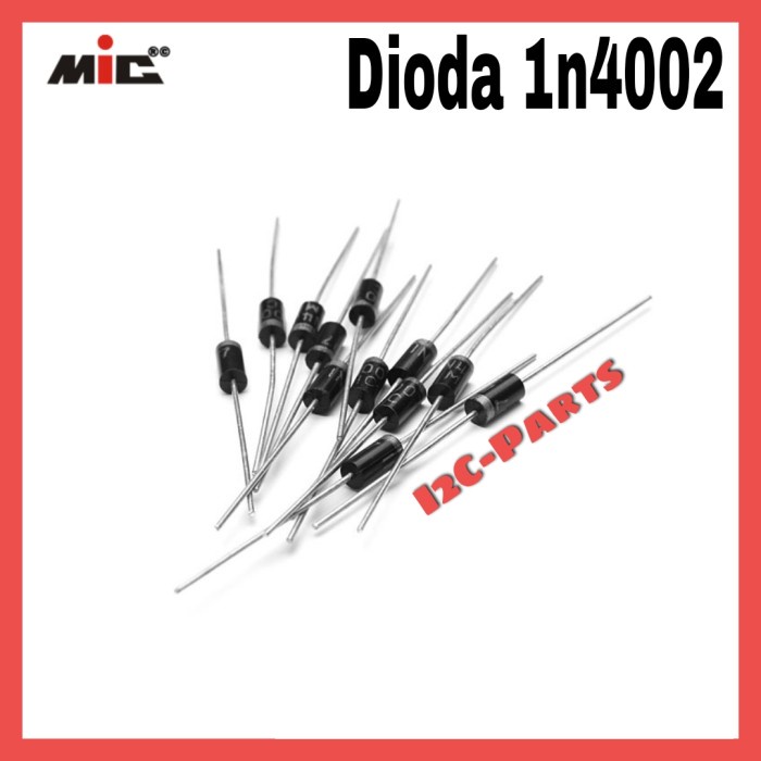 Dioda 1N4002 IN4002 1N 4002 Rectifier Diode IN 4002 1A 100V 0.1KV
