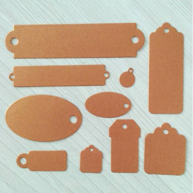 

Diecut Scrapbook Tag Set