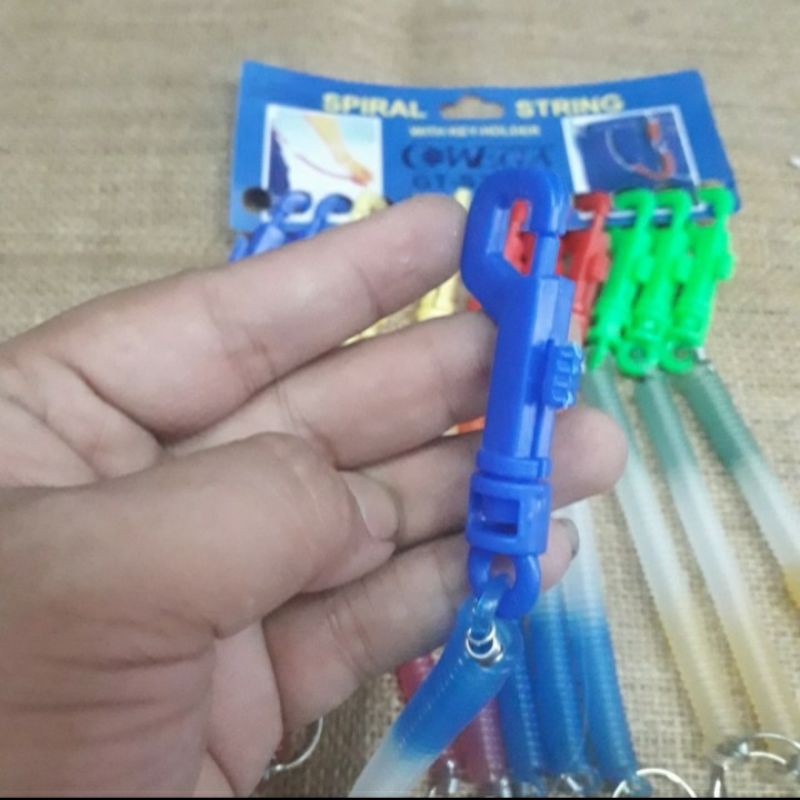 Spiral Gantungan Kunci Key Holder Sepiral