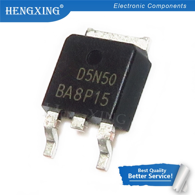 100pcs Ic AOD5N50 D5N50 CMD5N50 AOD9N40 D9N40 TO-252