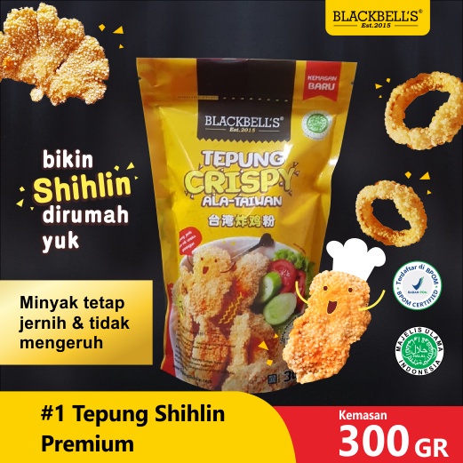 

Tepung Crispy Shilin Taiwan BlackLabel 300gr