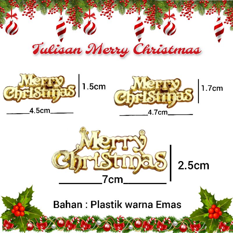 

Tulisan Merry Christmas